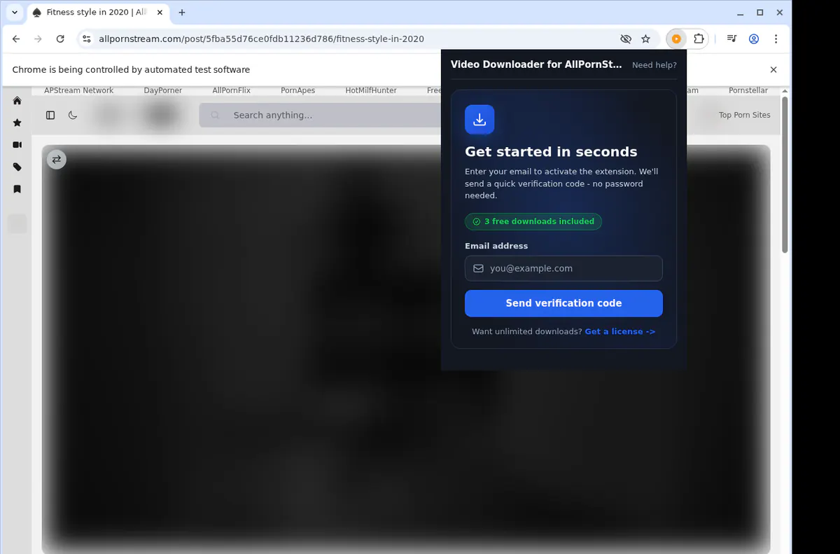 Allpornstream Video Downloader screenshot 4